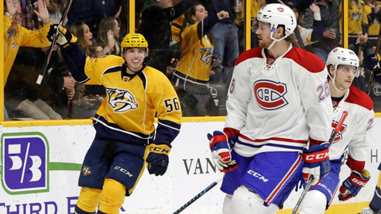 Weber leaves winner as Canadiens beat Predators 2-1 in OT (Jan 03, 2017)