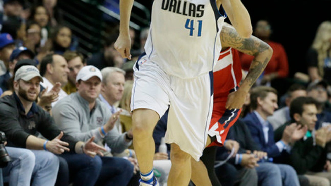 Barnes leads Mavericks to 113-105 win over Wizards (Jan 03, 2017)