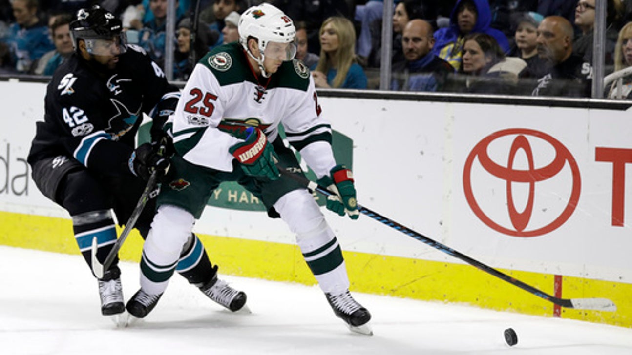 Wild's Jonas Brodin out at least month with broken finger