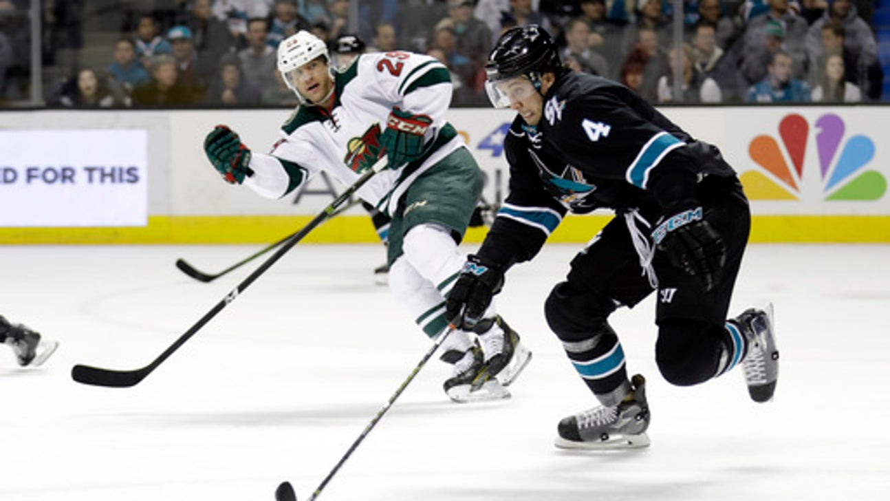 Koivu rallies Minnesota in wild third to beat Sharks (Jan 05, 2017)
