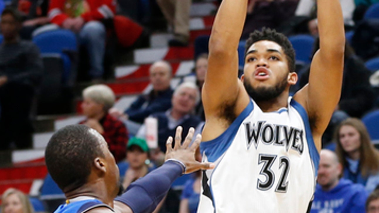 Towns, Rubio lead Timberwolves over Mavericks, 101-92 (Jan 09, 2017)