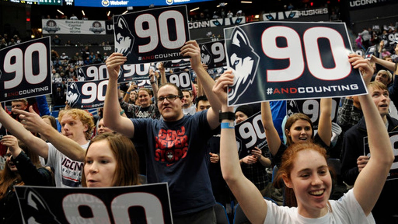 UConn streak among best in sports history