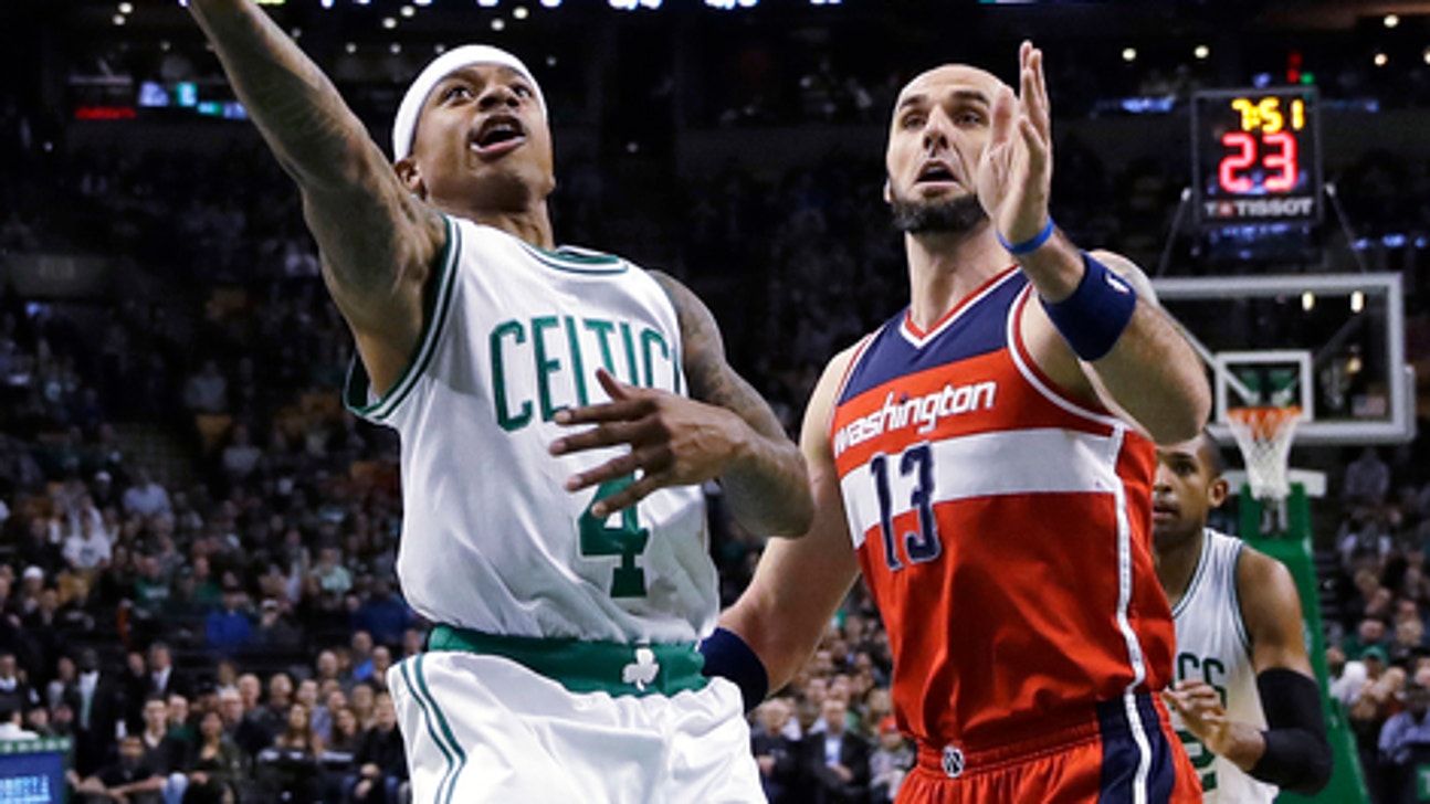 Thomas scores 38, Celtics pull away to beat Wizards 117-108 (Jan 11, 2017)