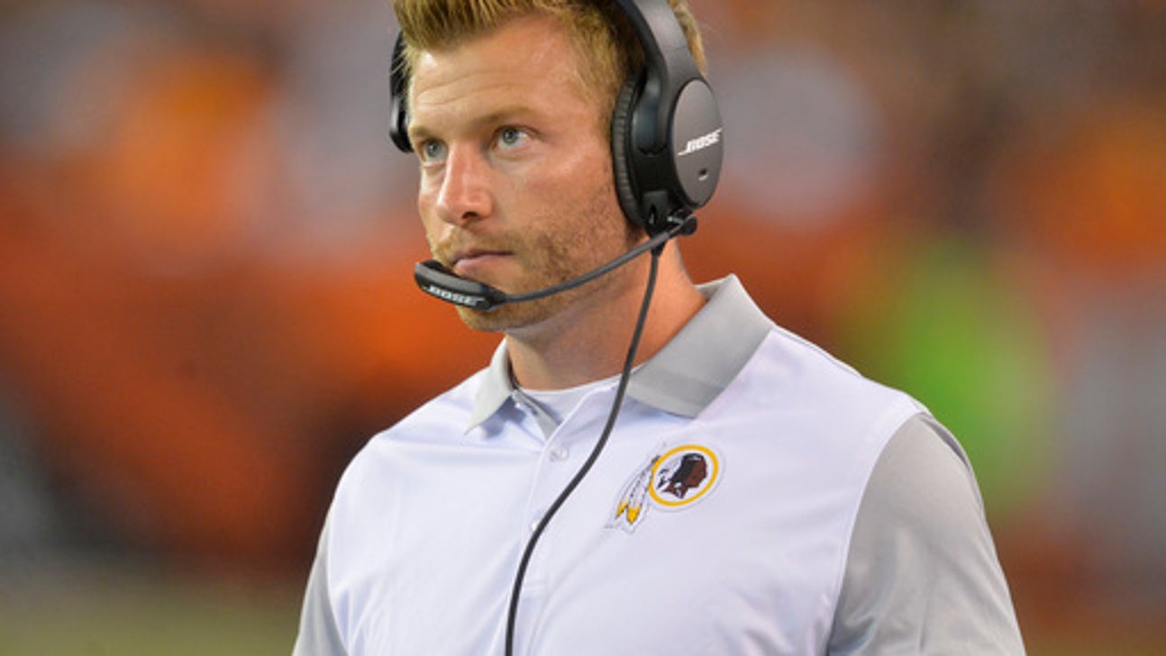 Young McVay brings energy, passion to coaching job with Rams