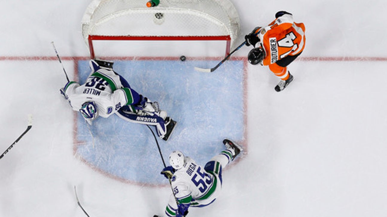 Giroux's shootout goal leads Flyers over Canucks 5-4 (Jan 12, 2017)