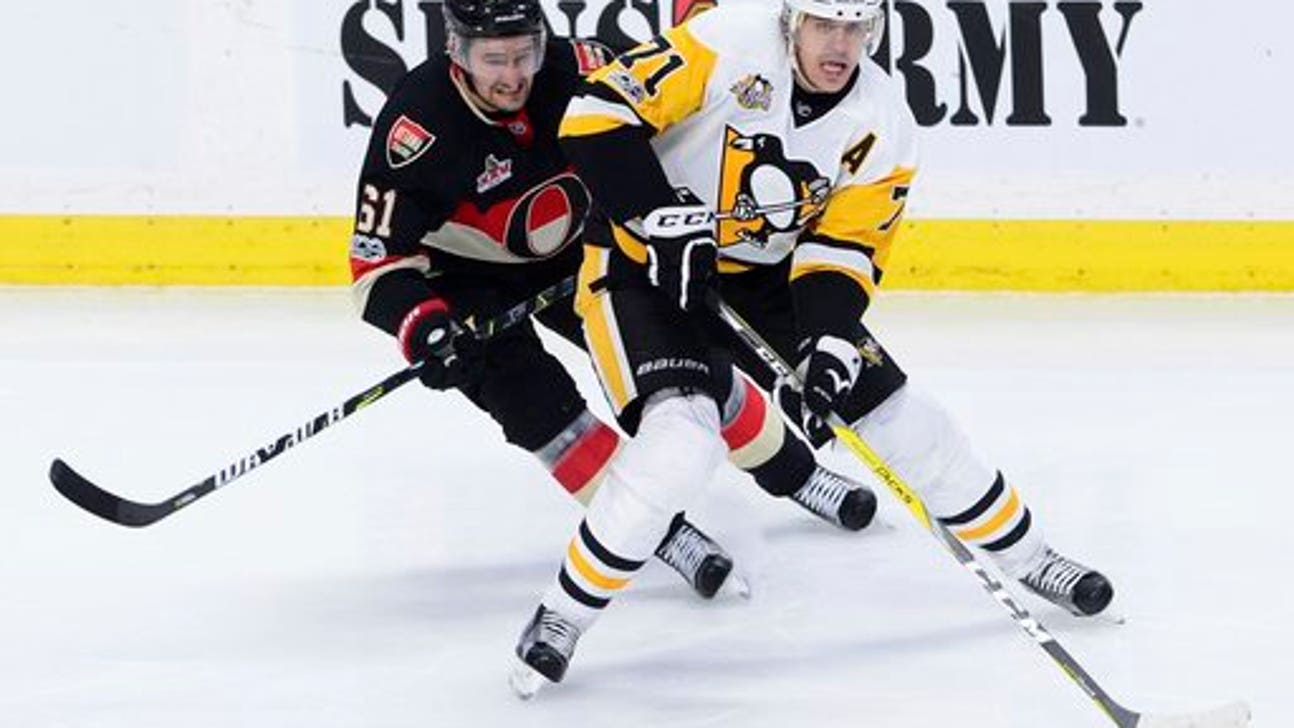 Condon makes 29 saves, Senators beat Penguins 4-1 (Jan 12, 2017)