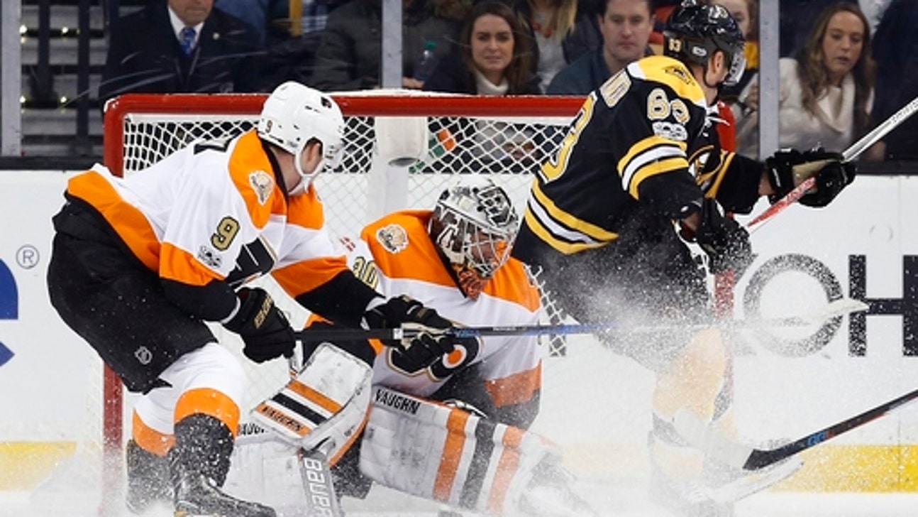 Marchand has 2 goals, 3 assists and Bruins pound Flyers 6-3 (Jan 14, 2017)