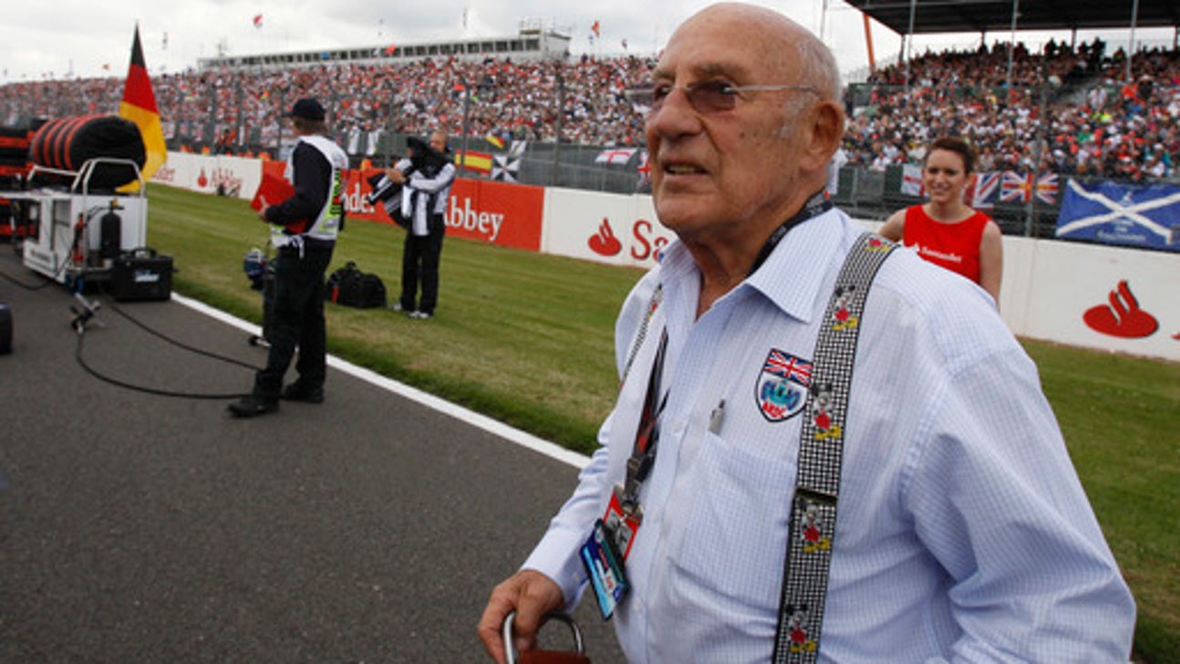 F1 great Stirling Moss, 87, in hospital with chest infection