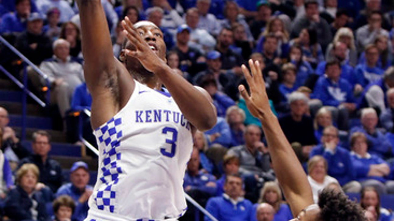Monk helps No. 6 Kentucky beat Auburn 92-72 (Jan 14, 2017)