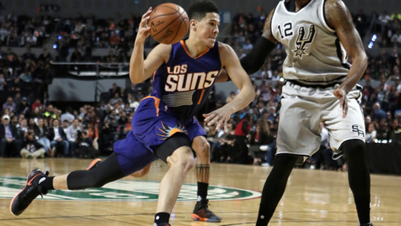 Devin Booker has 39 points, Suns beat Spurs in Mexico City (Jan 14, 2017)