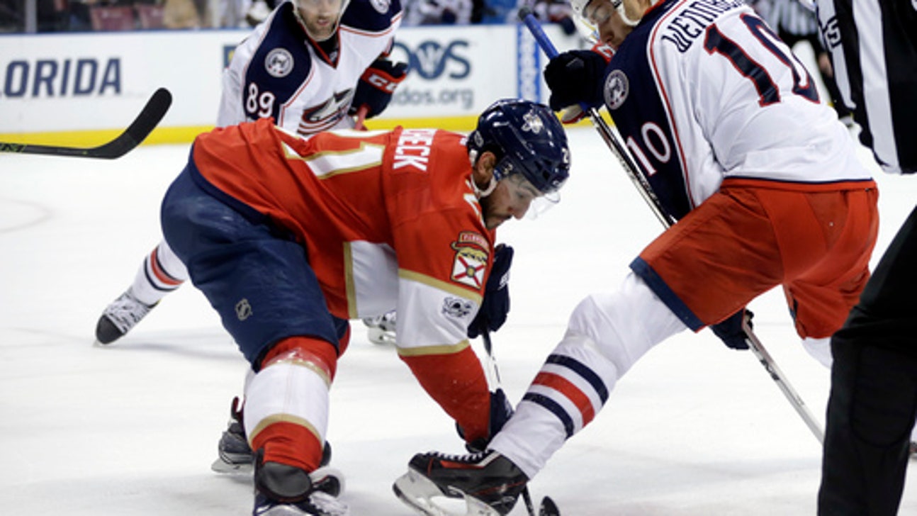 Jagr lifts Panthers past Blue Jackets, 4-3 (Jan 14, 2017)