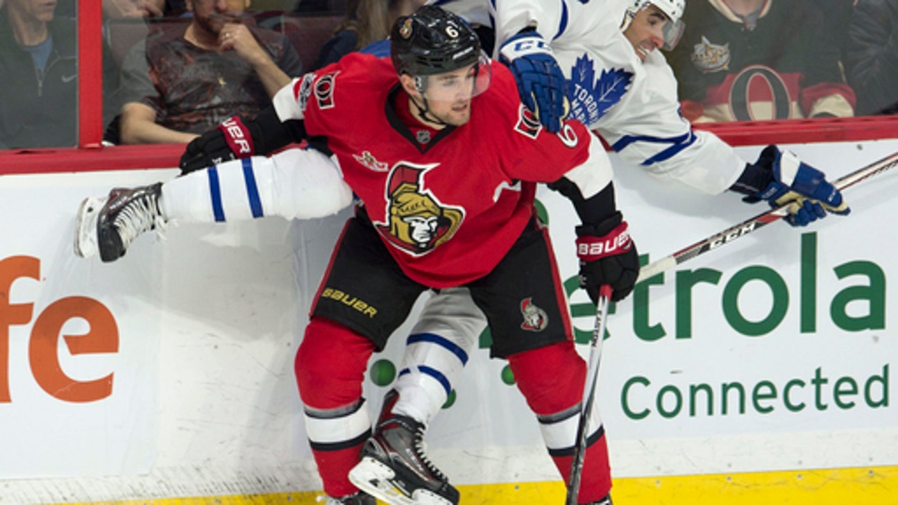 Kadri, McElhinney lead Maple Leafs past Senators 4-2 (Jan 14, 2017)