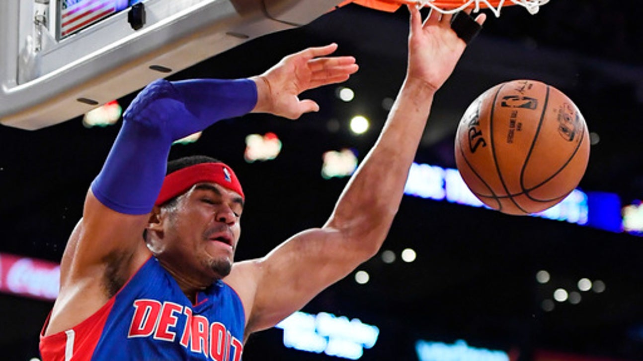 Harris hits big 3, Pistons beat Lakers 102-97 to snap skid (Jan 15, 2017)