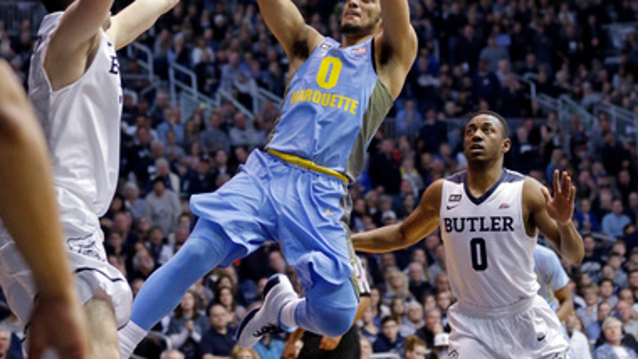 Martin, No. 13 Butler come from 18 down, top Marquette 88-80 (Jan 16, 2017)
