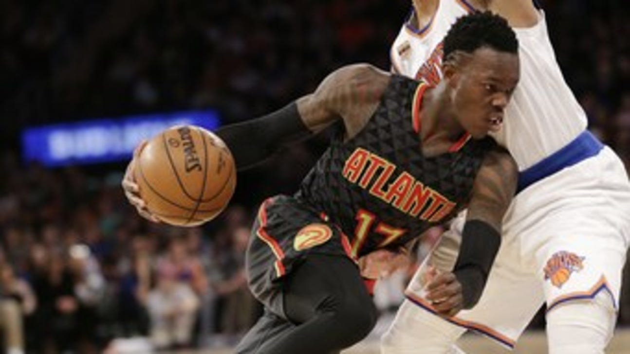 Schroder hits go-ahead 3, scores 28 as Hawks edge Knicks (Jan 16, 2017)