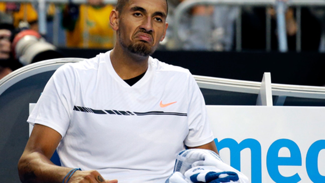 Kyrgios withdraws from doubles at Australian Open