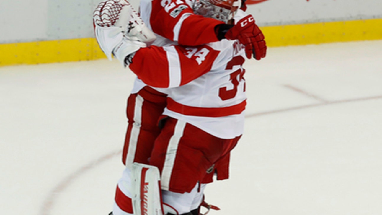 Red Wings' Vanek, Nielsen score in 6-5 SO win over Bruins (Jan 18, 2017)