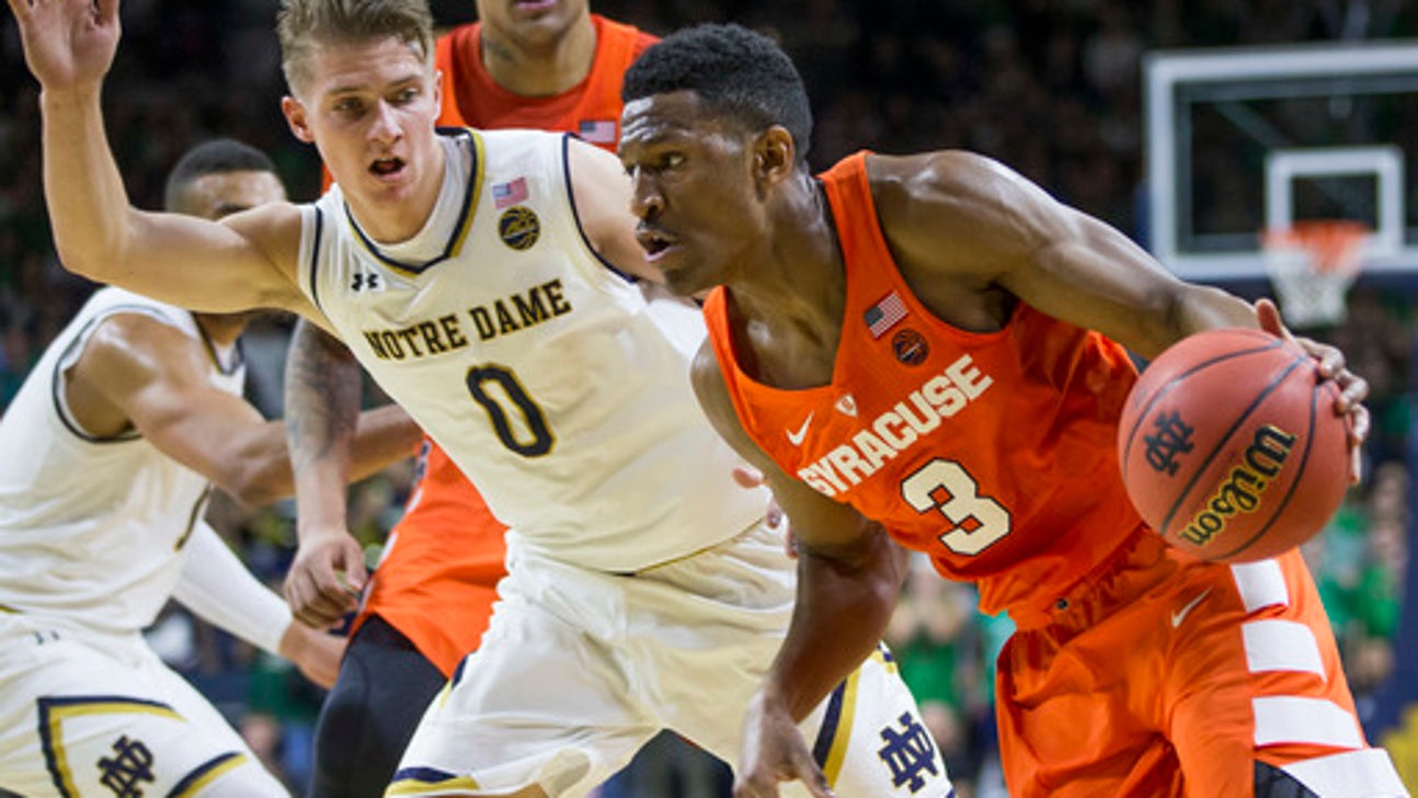 Beachem's career day leads No. 15 Irish over Syracuse (Jan 21, 2017)
