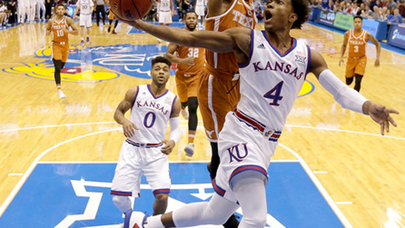No. 2 Kansas' backcourt shines in 79-67 win over Texas (Jan 21, 2017)