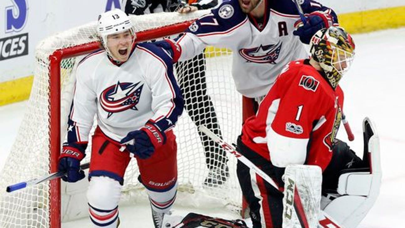 Atkinson's 2nd goal lifts Blue Jackets past Senators in OT (Jan 22, 2017)