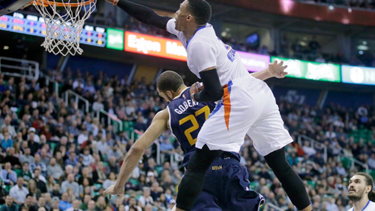 Westbrook hits game-winner as Thunder beat Jazz 97-95 (Jan 23, 2017)