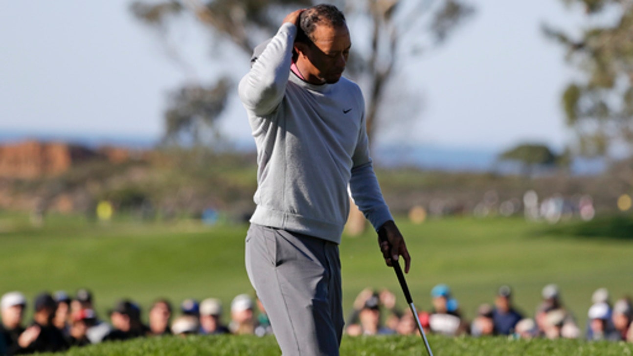 A short return and a missed cut for Tiger Woods