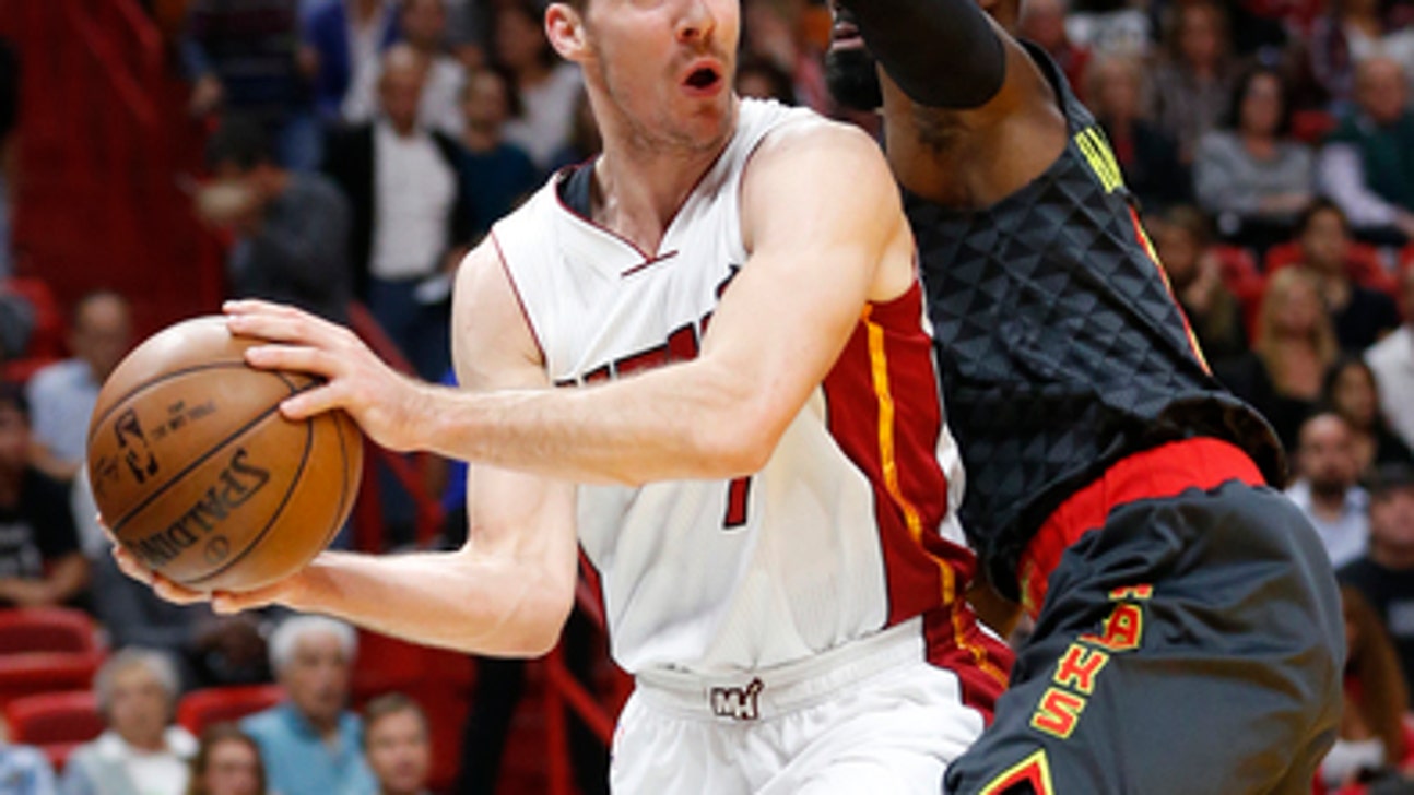 No contest: Heat push streak to 9, roll Hawks 116-93 (Feb 01, 2017)