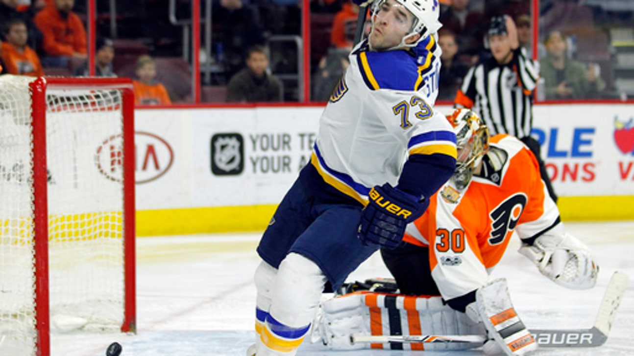 Agostino helps Blues beat Flyers 2-0 (Feb 06, 2017)