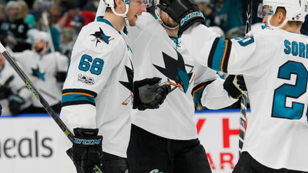 Sabres rally in 3rd, Kane scores in OT to beat Sharks 5-4 (Feb 07, 2017)