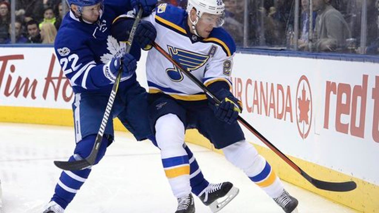 Blues put forward Paul Stastny on injured reserve
