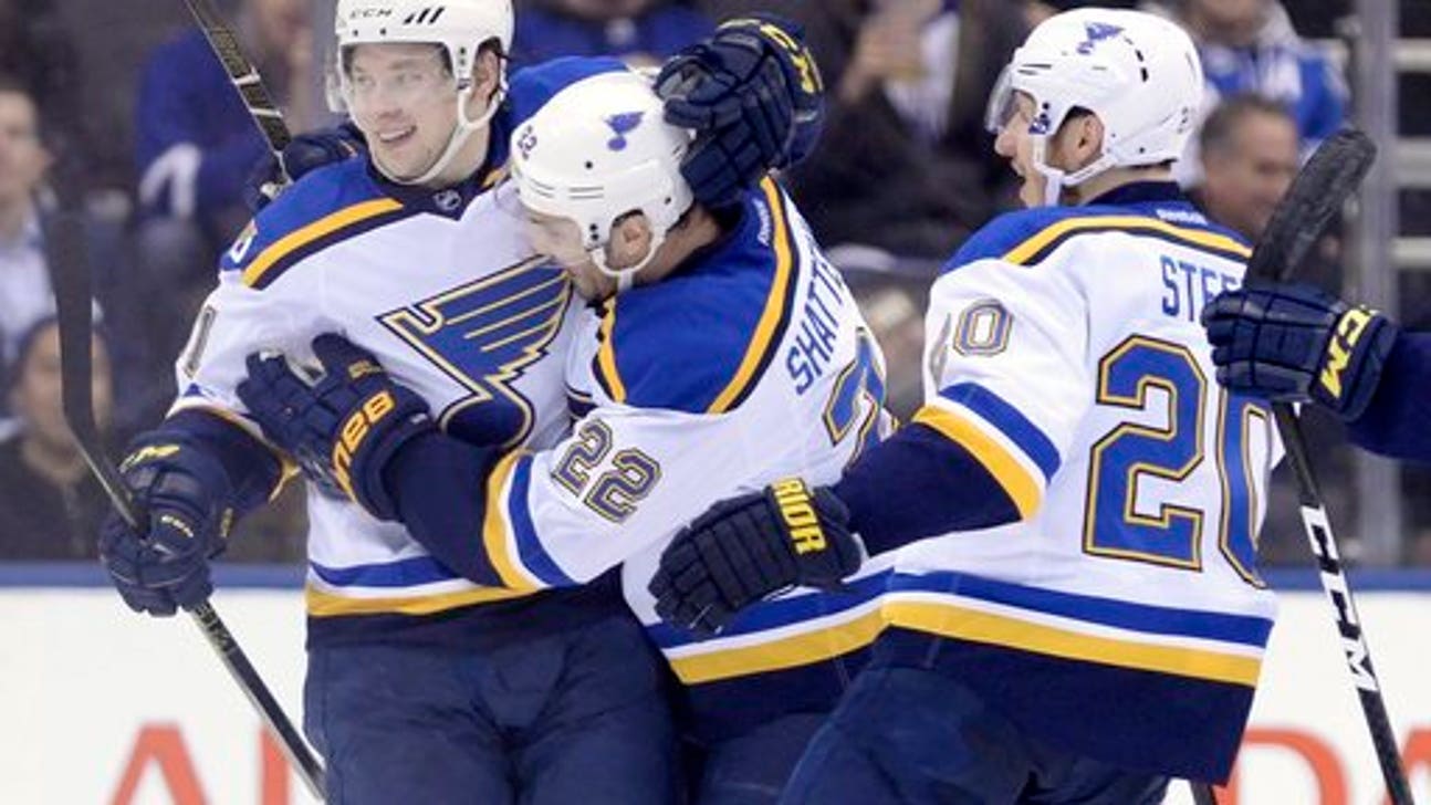 Tarasenko scores in OT, Yeo-led Blues beat Maple Leafs (Feb 09, 2017)