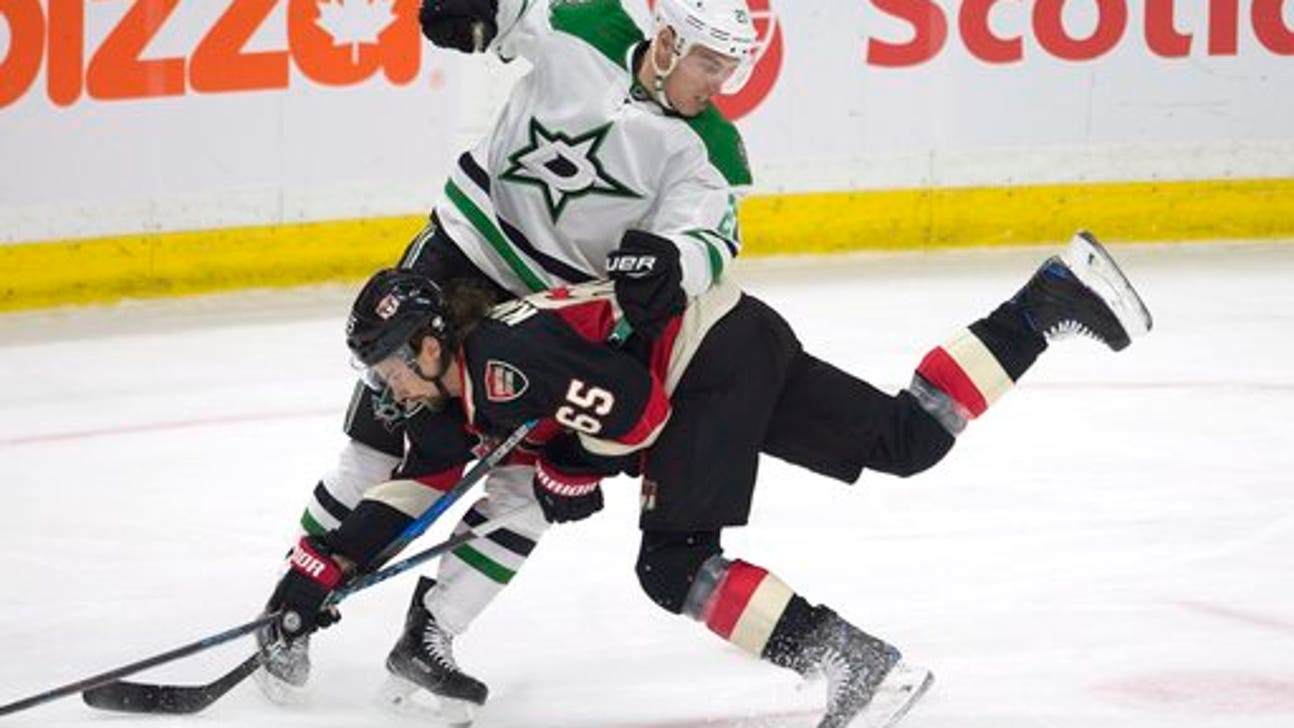 Stone scores winner in 3rd, Senators top Stars 3-2 (Feb 09, 2017)