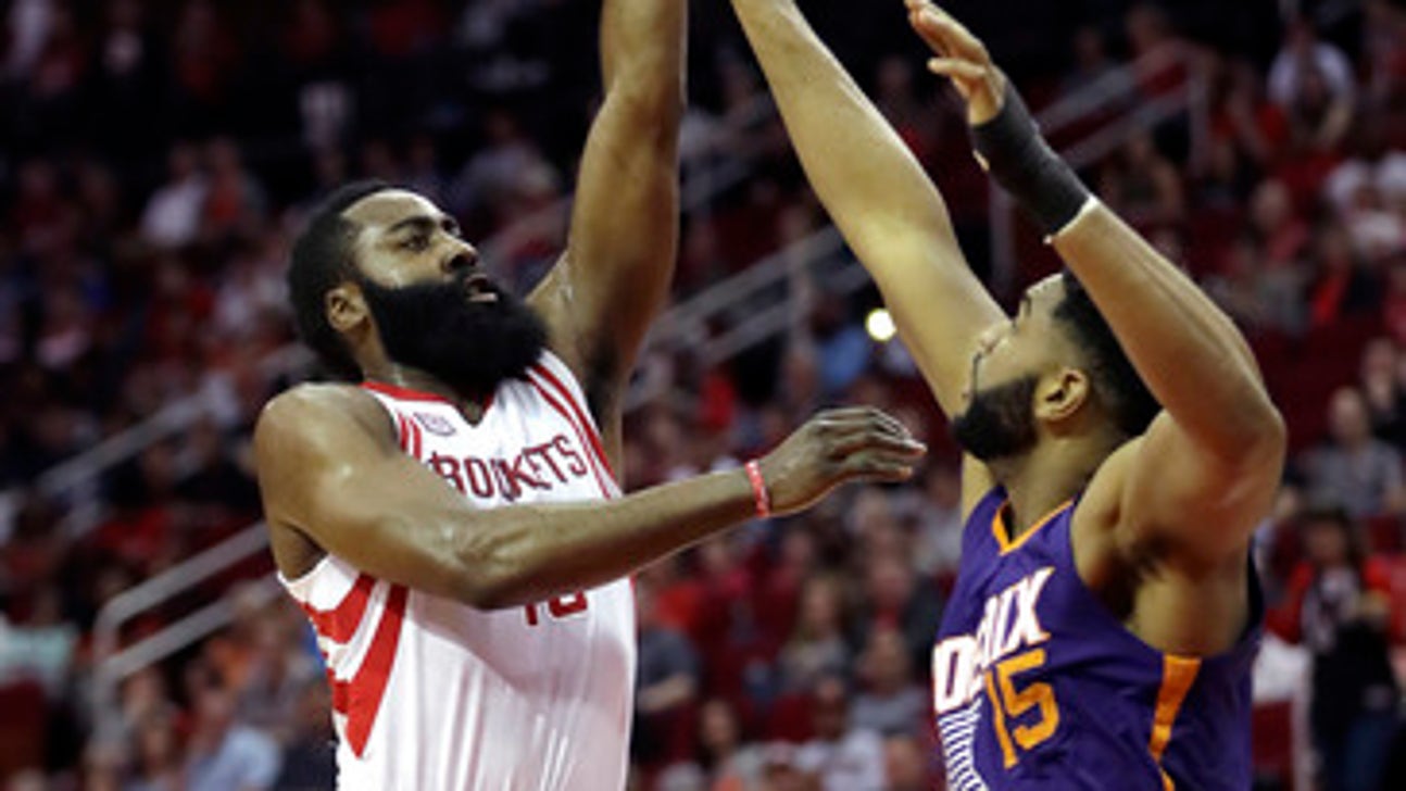 Harden's 40 leads Rockets over Suns 133-102 (Feb 11, 2017)