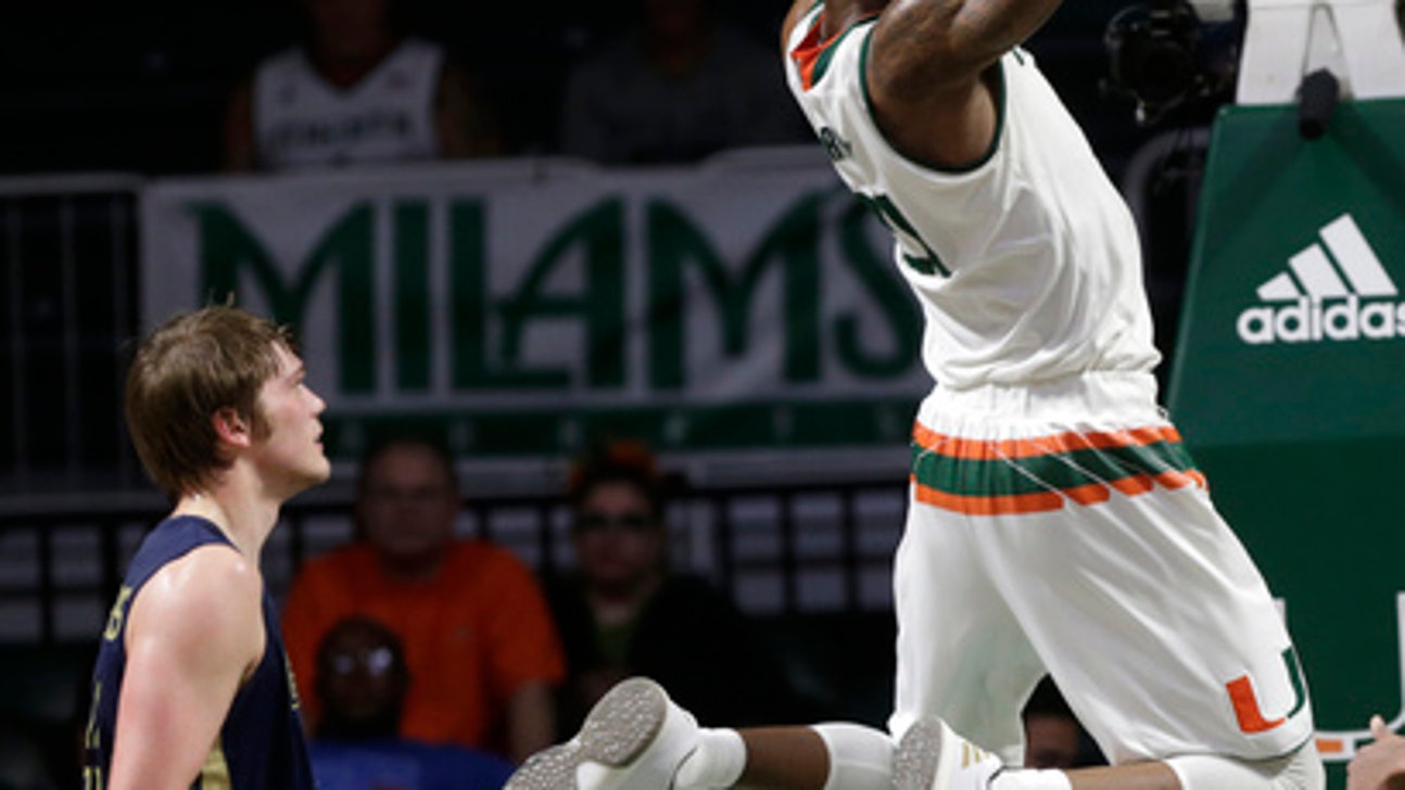 Reed scores 21, Miami tops Georgia Tech 70-61 (Feb 15, 2017)