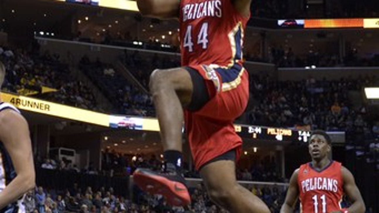 Hill's 23 points, 18 from Davis lead Pelicans past Grizzlies (Feb 15, 2017)