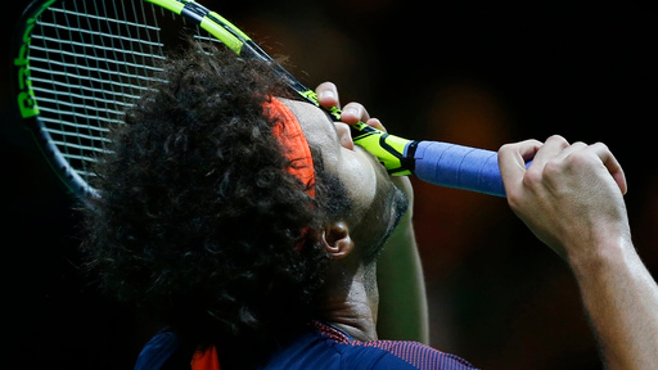 Tsonga beats Goffin to win World Tennis Tournament final