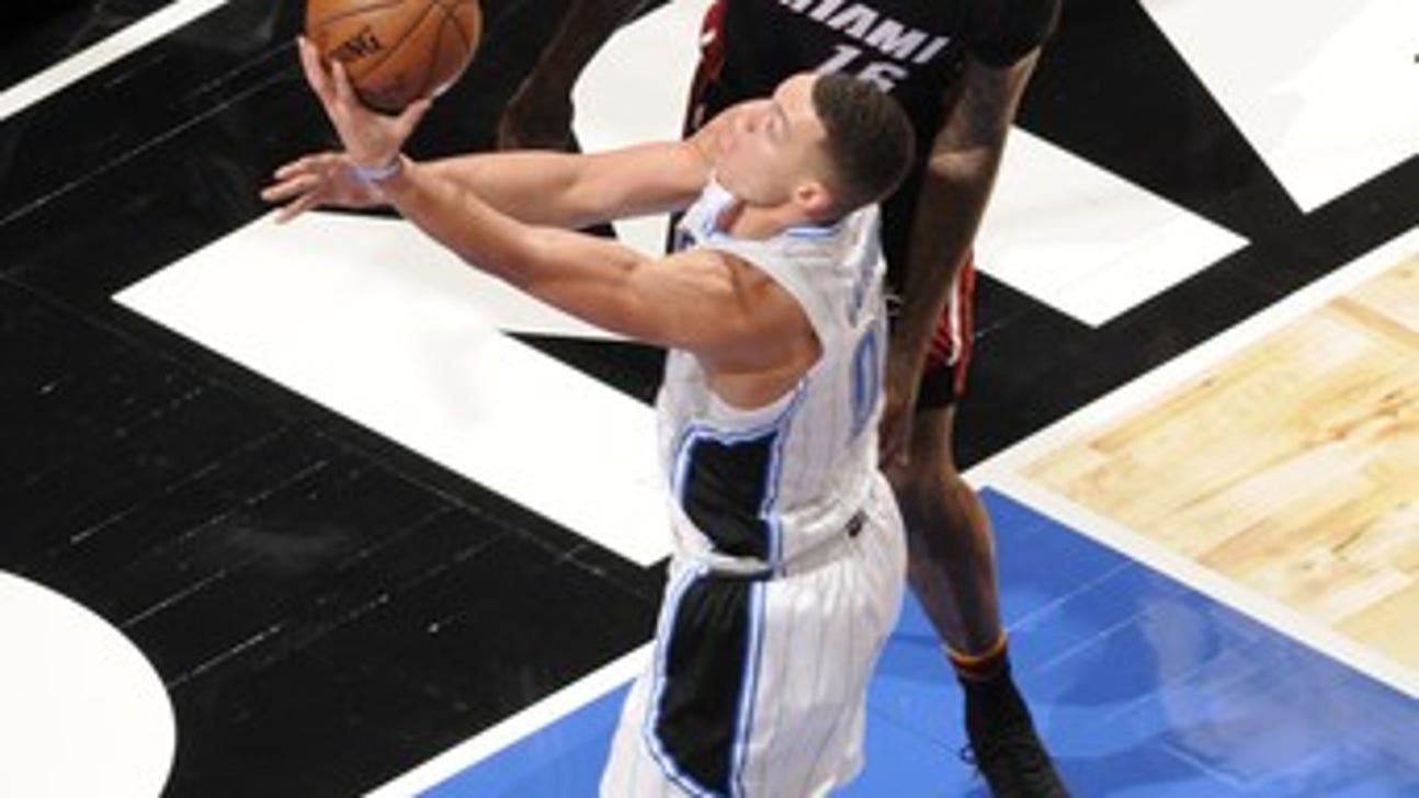 Nikola Vucevic scores 25 points, Magic beat Heat 110-99 (Mar 03, 2017)