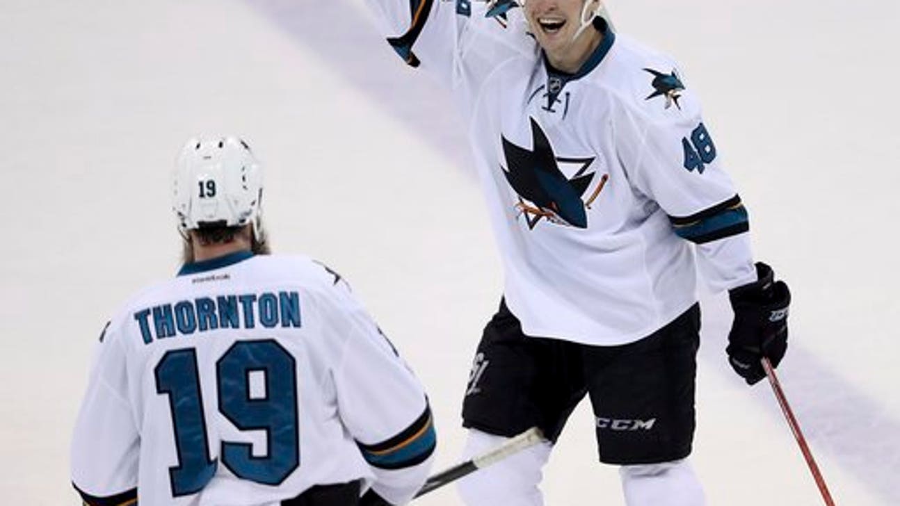 Pavelski scores 2; Thornton has 1,000th assist in SJ's win (Mar 06, 2017)