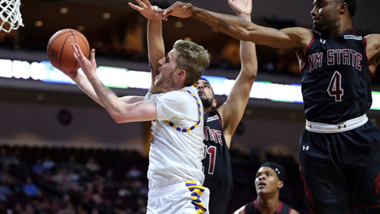 New Mexico State downs CS Bakersfield 70-60 in WAC finale (Mar 11, 2017)