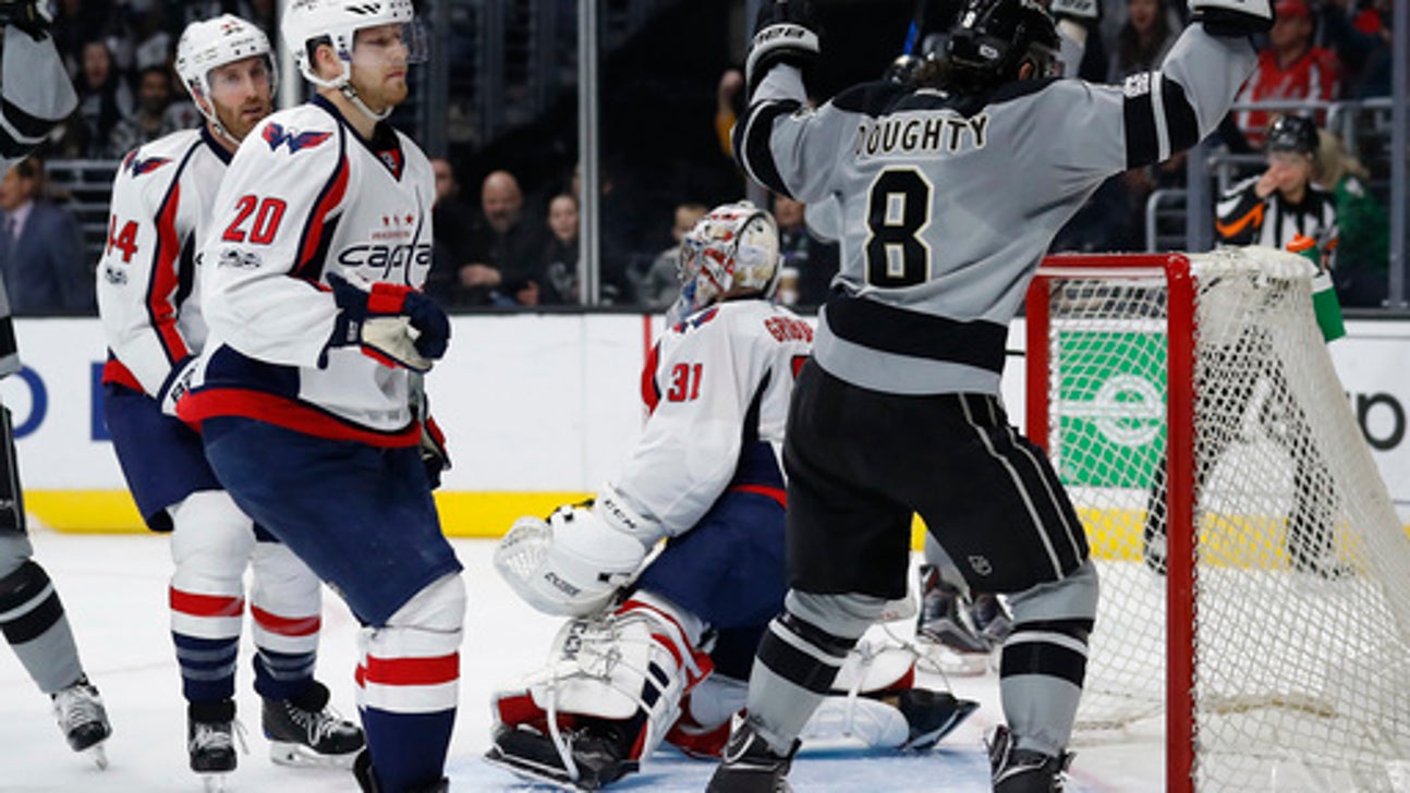 Kempe's first NHL goal propels Kings past slumping Caps, 4-2 (Mar 11, 2017)