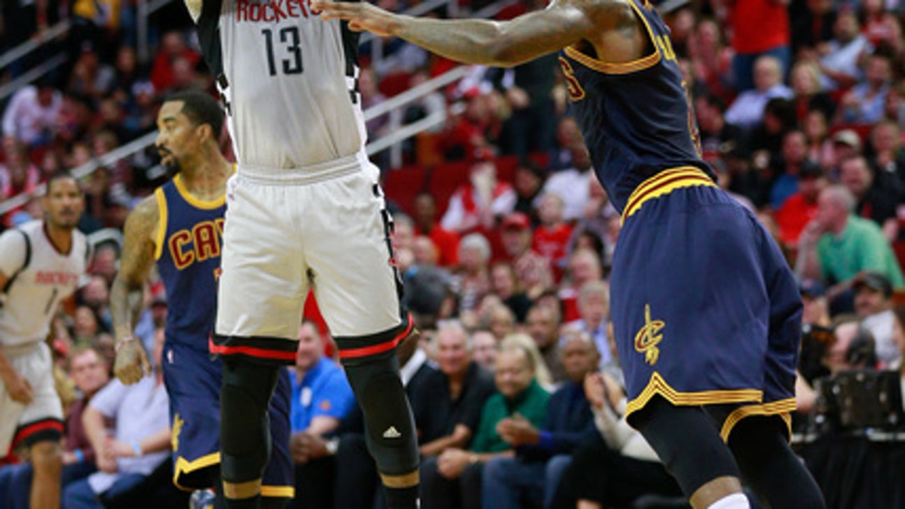 Harden's triple-double helps Rockets top Cavs 117-112 (Mar 12, 2017)