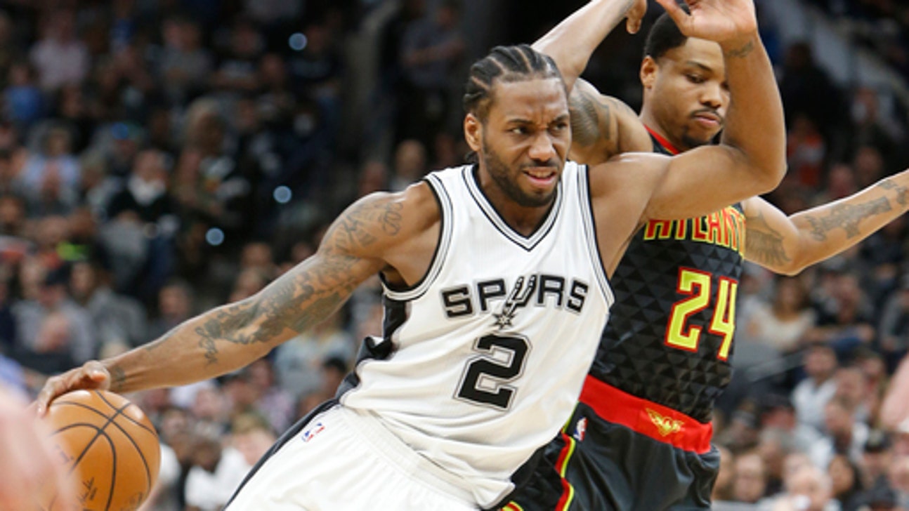 Leonard returns with 31, Spurs top Hawks, tie for No. 1 seed (Mar 13, 2017)