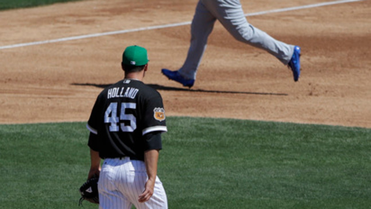 Schwarber welcomes White Sox lefty Holland to Cubs' rivalry