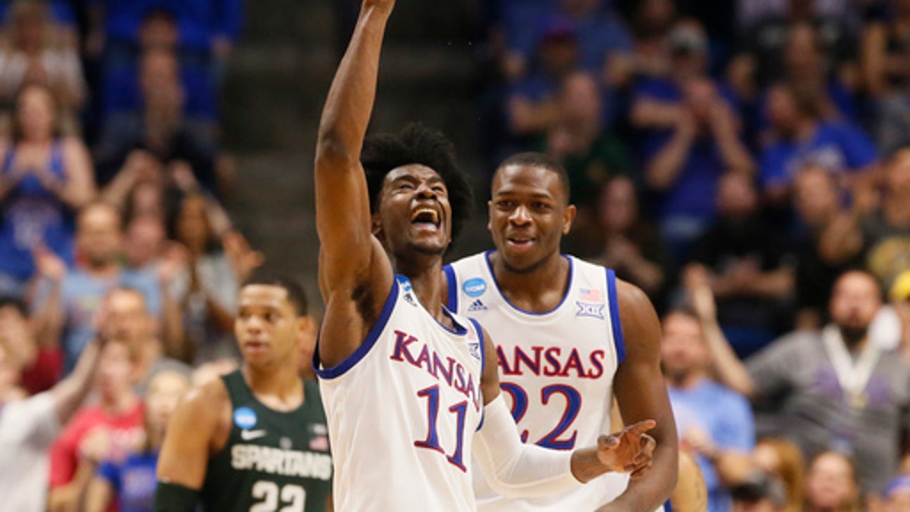 Jackson's strong second half lifts Kansas past Spartans (Mar 19, 2017)
