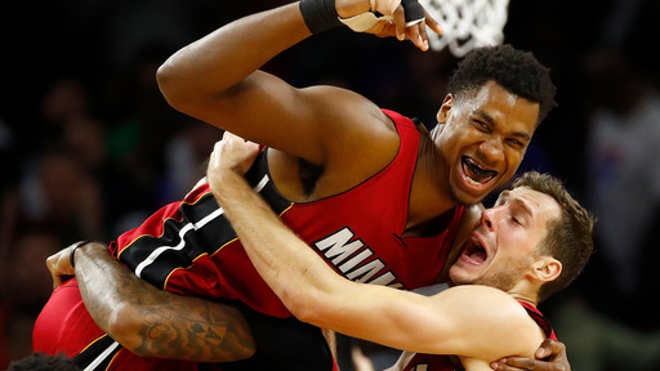 Whiteside's buzzer-beating tip-in lifts Heat past Pistons (Mar 28, 2017)
