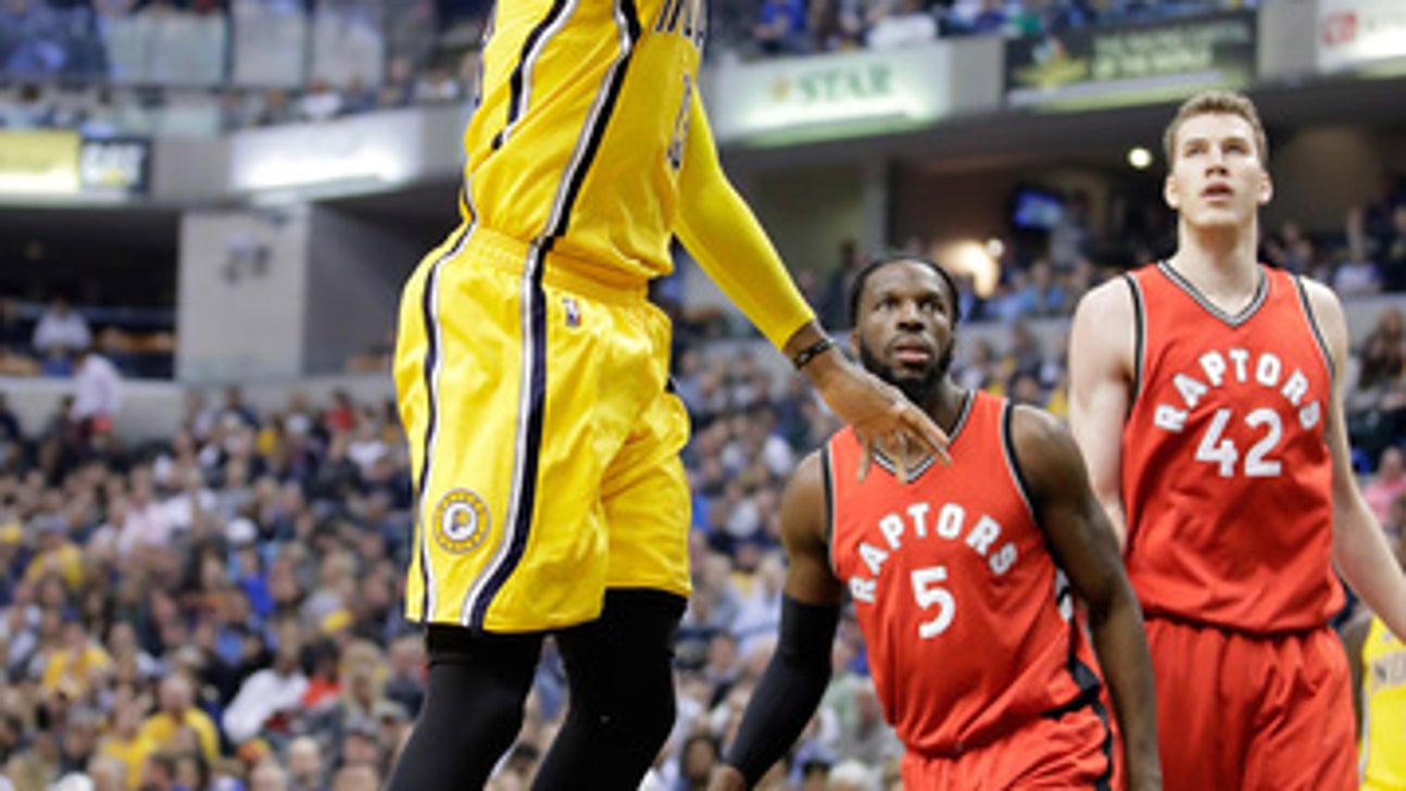 Pacers boost playoff hopes with comeback over Raptors (Apr 04, 2017)