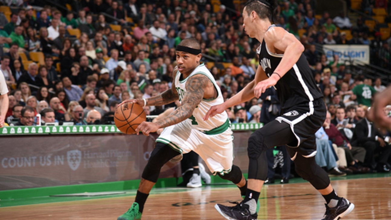 Celtics lock up division title with 114-105 win over Nets (Apr 10, 2017)