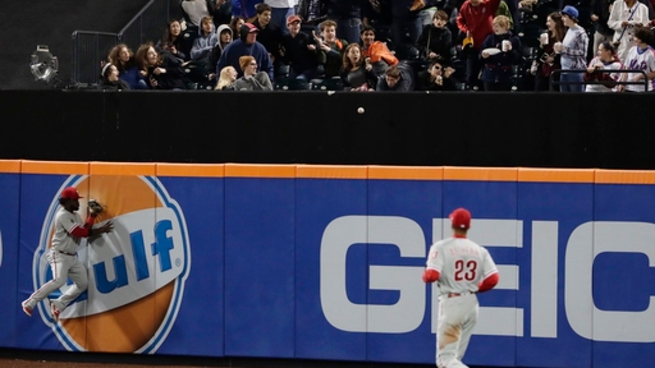 Franco homers, doubles, Phillies beat Mets 6-4; Familia back (Apr 20, 2017)