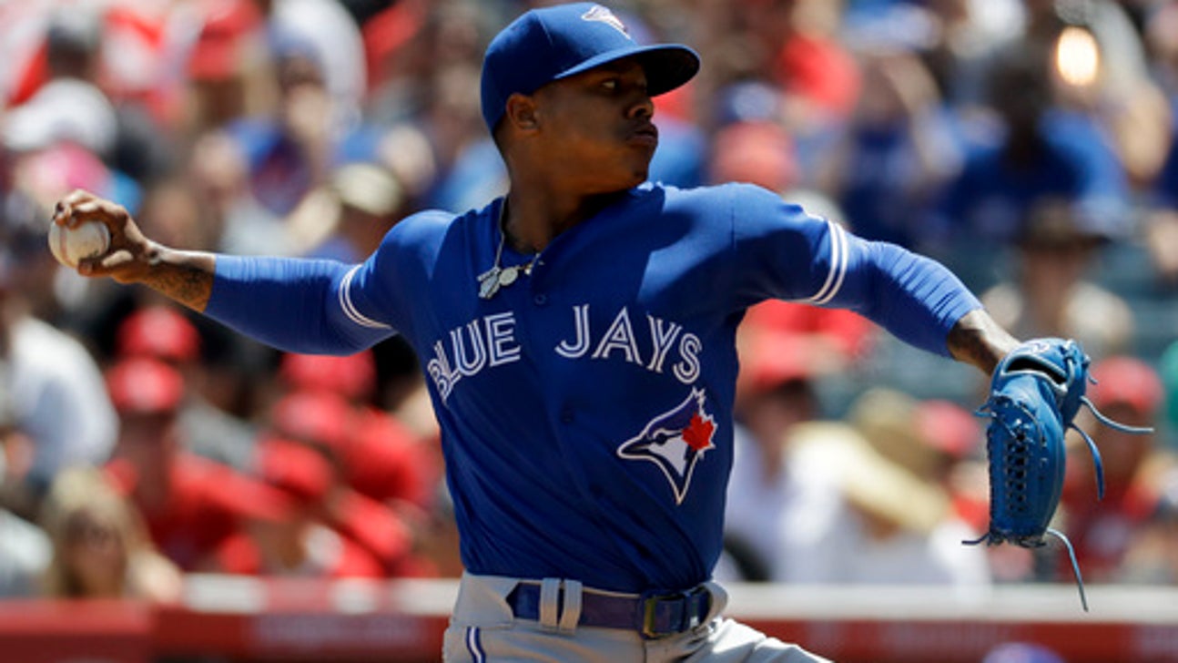 Stroman throws 7-hitter in Blue Jays' 6-2 win over Angels (Apr 23, 2017)