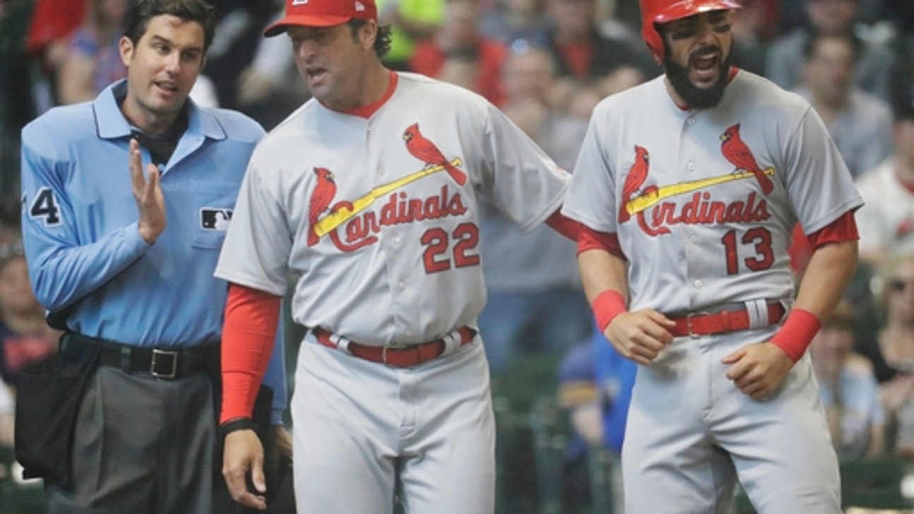 Cardinals' Carpenter suspended 1 game for contact with ump